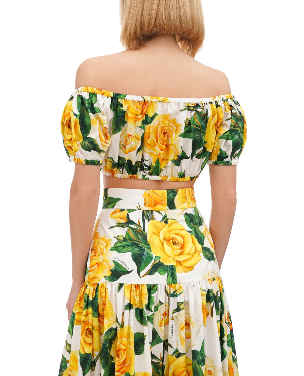 Топ Dolce&Gabbana F755RT-HS5NK, жовтий колір • Купити в інтернет-магазині Kameron
