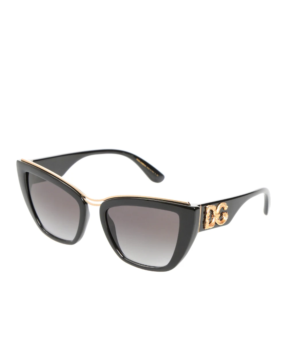 Солнцезащитные очки Dolce&Gabbana 6144501/8G54, черный цвет • Купить в интернет-магазине Kameron
