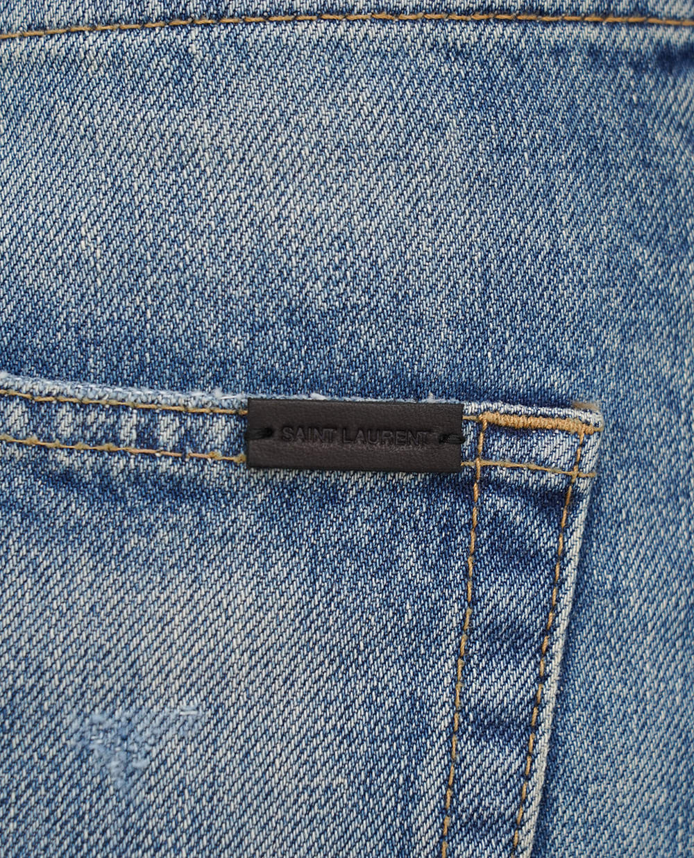 Джинсы Saint Laurent 771399-Y13KB, синий цвет • Купить в интернет-магазине Kameron