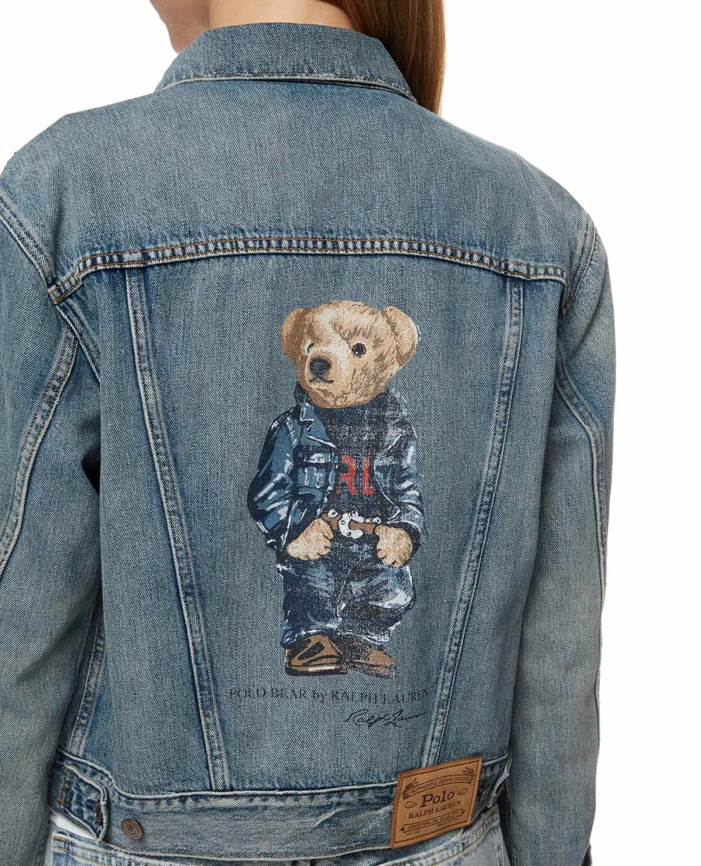 Джинсовая куртка Polo Ralph Lauren 211799112001, синий цвет • Купить в интернет-магазине Kameron