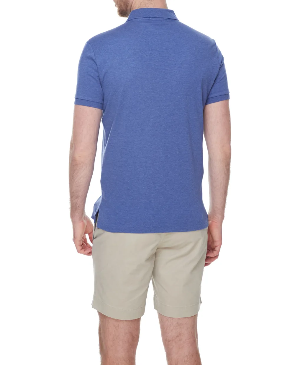 Поло Interlock Polo Ralph Lauren 710713130008, синий цвет • Купить в интернет-магазине Kameron