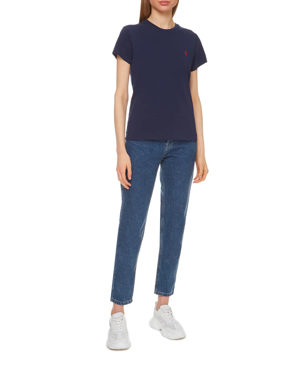 Футболка Polo Ralph Lauren 211734144024, синий цвет • Купить в интернет-магазине Kameron
