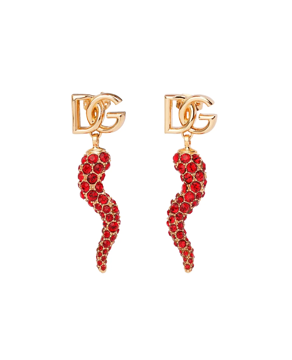 Сережки Dolce&Gabbana WEQ6C6-W1111, золотий колір • Купити в інтернет-магазині Kameron
