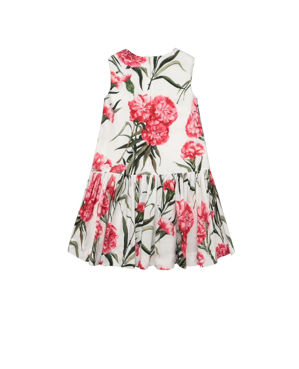 Детское платье Dolce&Gabbana Kids L53DH9-HS5O0-B, белый цвет • Купить в интернет-магазине Kameron