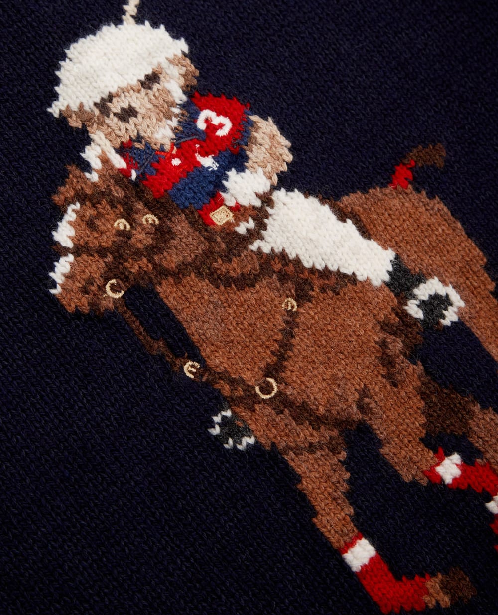Детский свитер Polo Bear Polo Ralph Lauren Kids 313850441001, темно-синий цвет • Купить в интернет-магазине Kameron