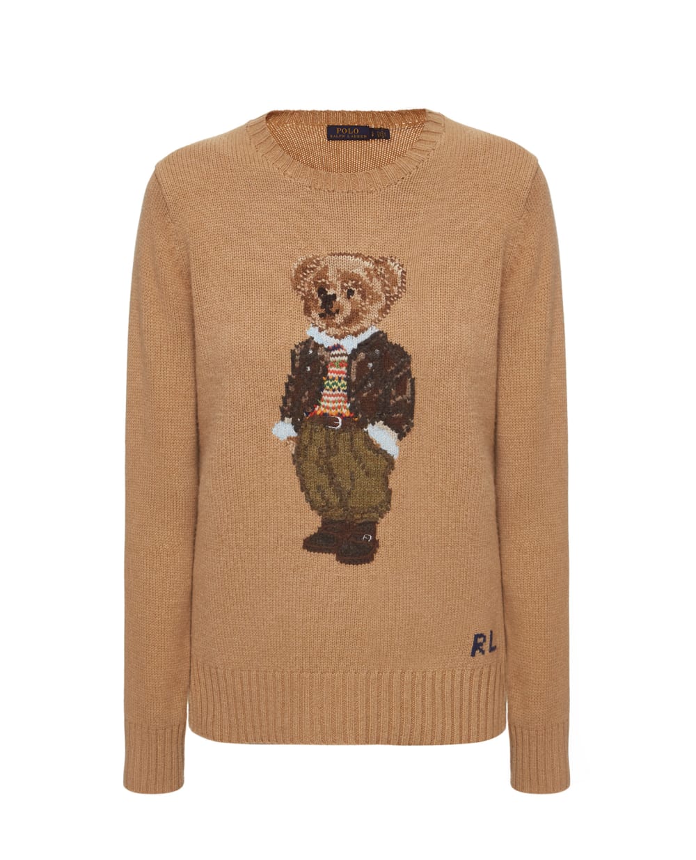 Шерстяной джемпер Polo Ralph Lauren 211815102001, бежевый цвет • Купить в интернет-магазине Kameron