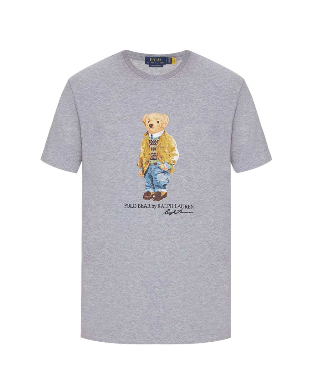 Футболка Polo Ralph Lauren 710835761002, серый цвет • Купить в интернет-магазине Kameron