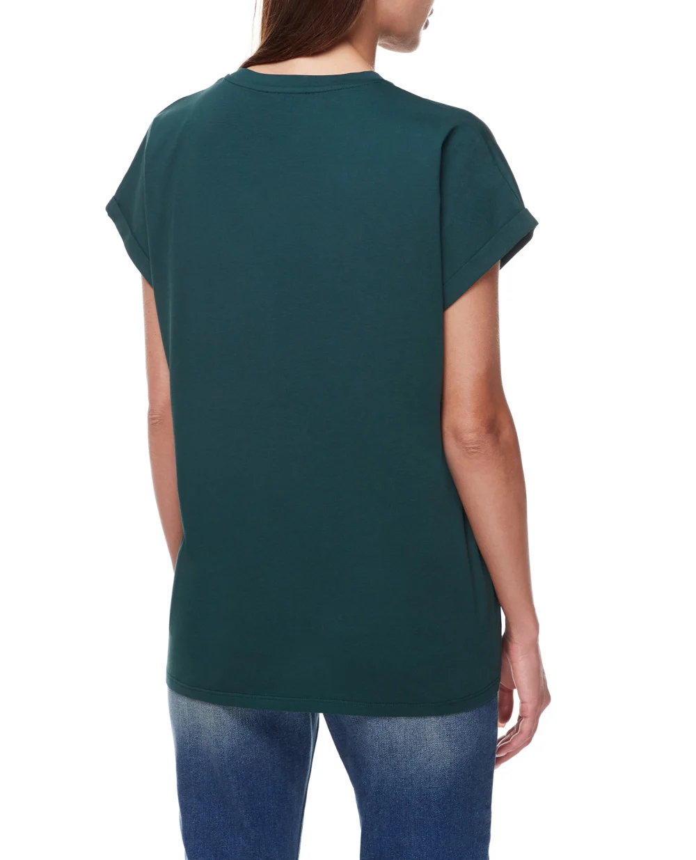 Футболка Balmain BF1EF010BB01, зеленый цвет • Купить в интернет-магазине Kameron
