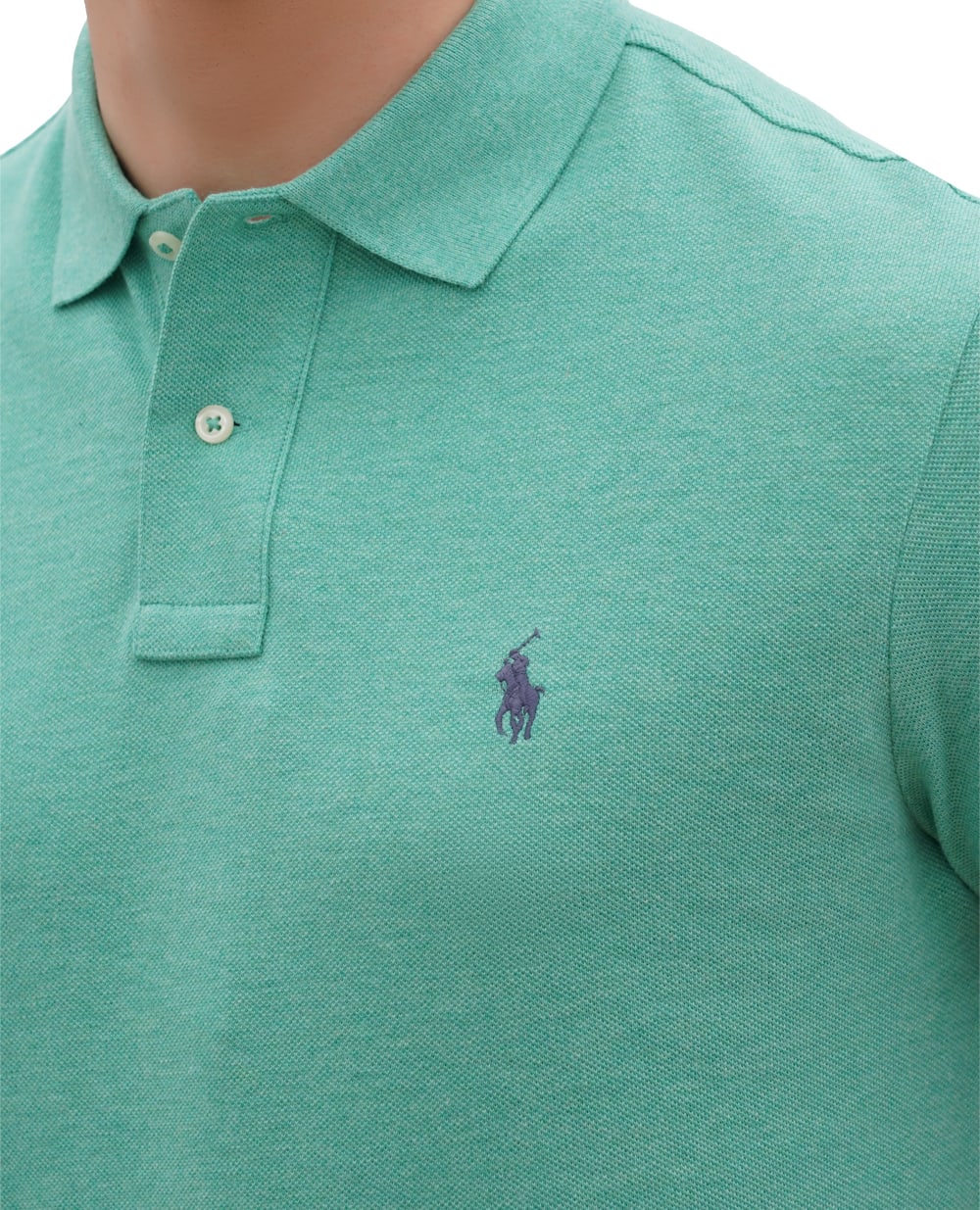 Поло Mesh Polo Ralph Lauren 710680784355, мятный цвет • Купить в интернет-магазине Kameron