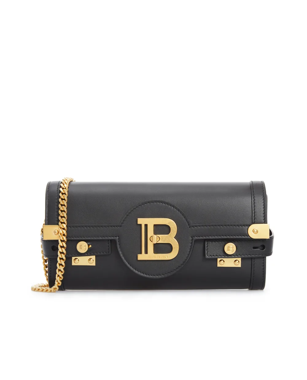 Кожаная сумка B-Buzz Balmain WN0LE596LVPT, черный цвет • Купить в интернет-магазине Kameron
