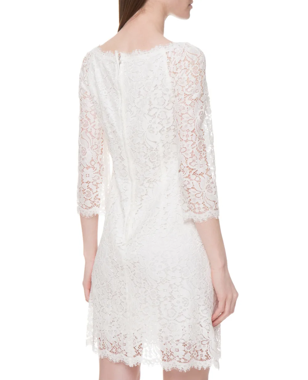 Платье Dolce&Gabbana F6VC6T-HLMQQ, белый цвет • Купить в интернет-магазине Kameron