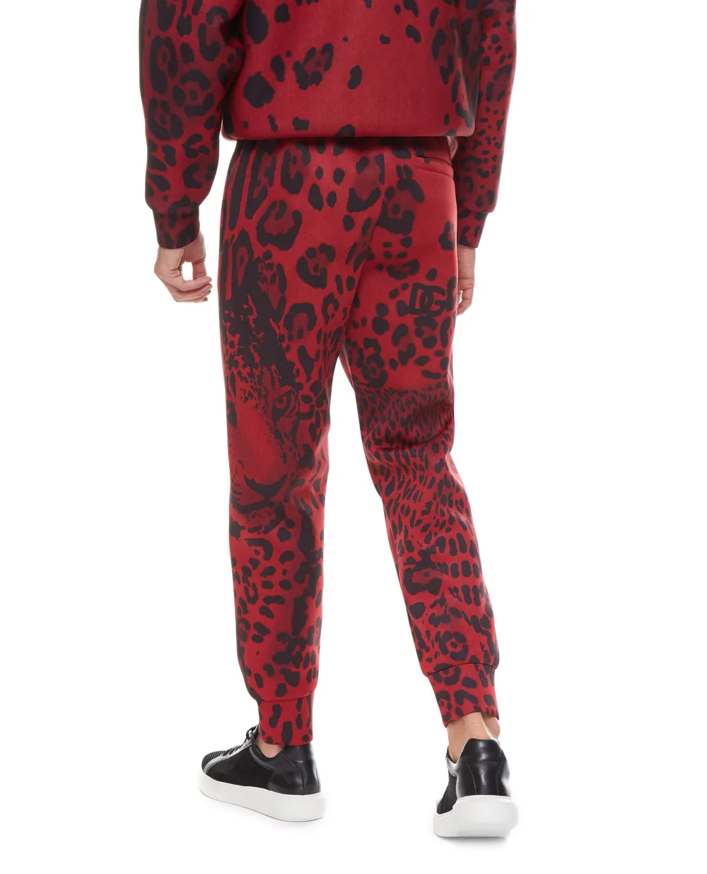 Спортивные брюки Dolce&Gabbana GWWQAZ-FHMI3, бордовый цвет • Купить в интернет-магазине Kameron