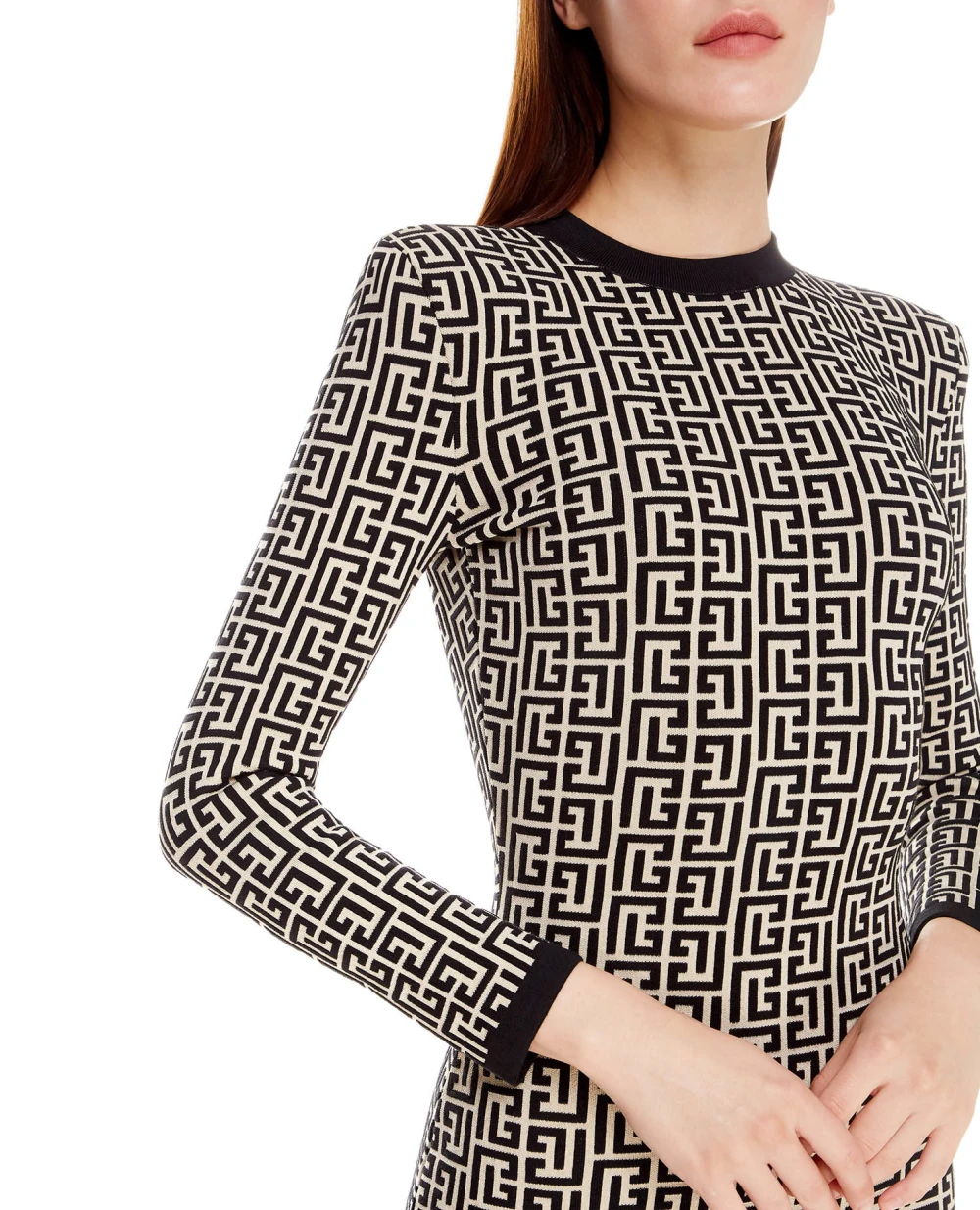 Платье Balmain WF1R8072K253, разноцветный цвет • Купить в интернет-магазине Kameron