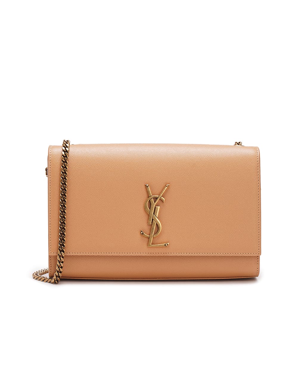 Кожаная сумка Kate Medium  Saint Laurent 364021-BOW0W, коричневый цвет • Купить в интернет-магазине Kameron