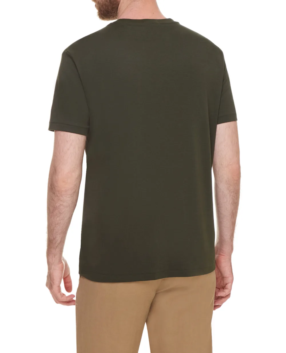 Футболка Polo Ralph Lauren 710740727021, зеленый цвет • Купить в интернет-магазине Kameron