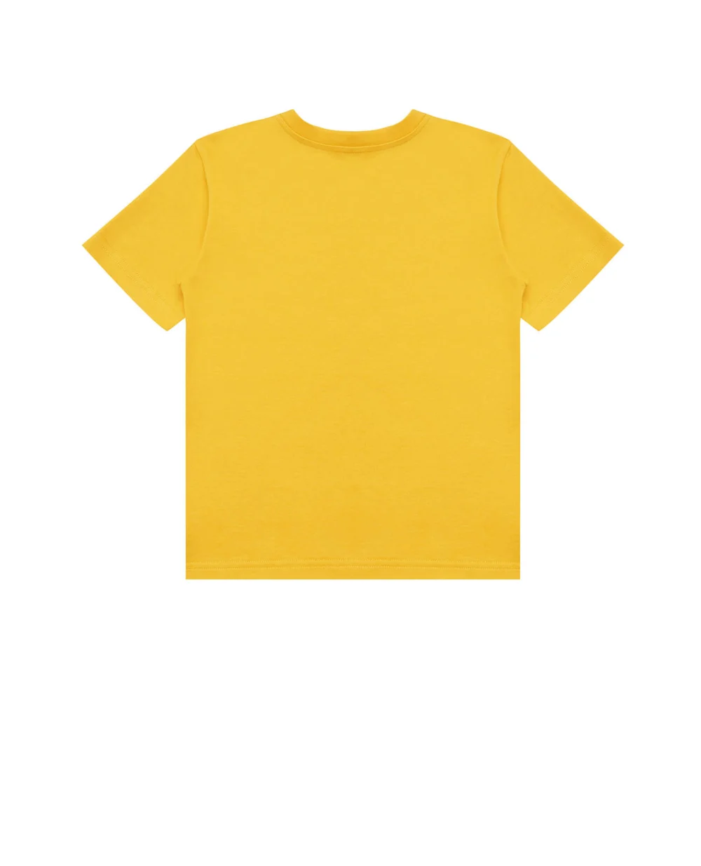 Футболка Dolce&Gabbana Kids L4JTDH-G7A5Z-S, желтый цвет • Купить в интернет-магазине Kameron