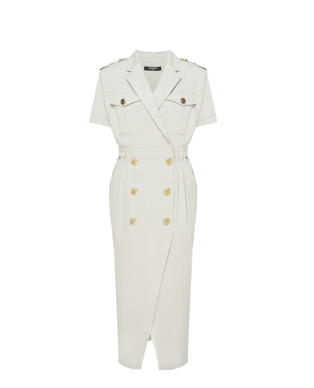 Платье Balmain VF16803D086, бежевый цвет • Купить в интернет-магазине Kameron