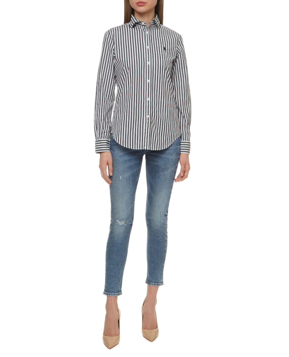 Рубашка Polo Ralph Lauren 211784161009, разноцветный цвет • Купить в интернет-магазине Kameron