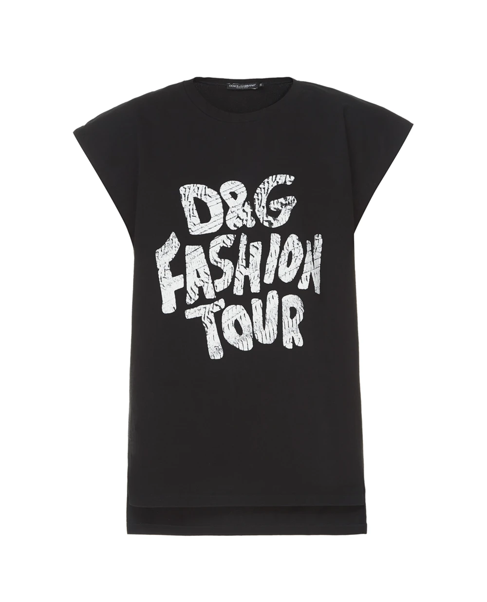 Футболка Dolce&Gabbana F8N82T-G7BET, черный цвет • Купить в интернет-магазине Kameron