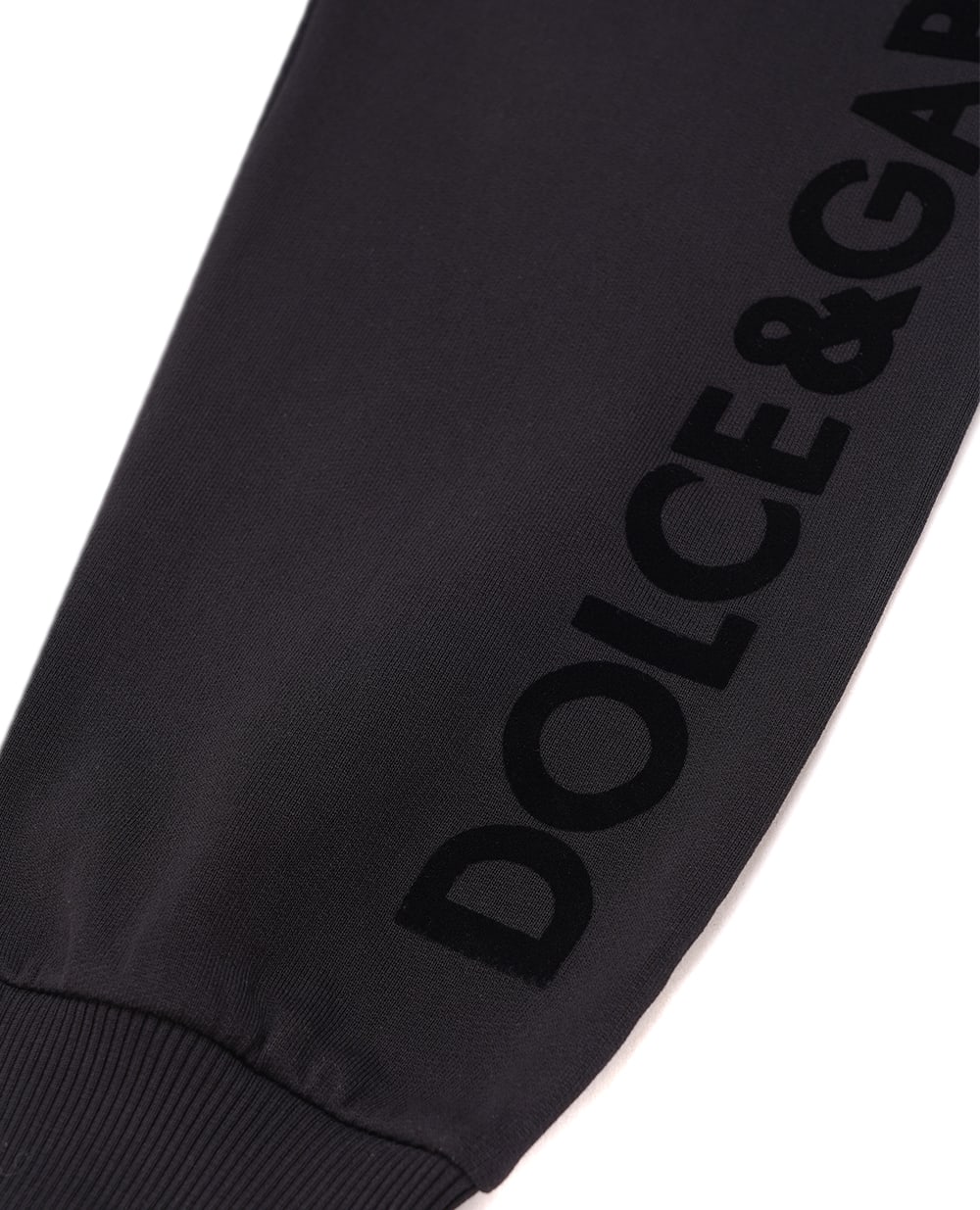Детские спортивные брюки (костюм) Dolce&Gabbana Kids L4JPFE-G7K2C-B, черный цвет • Купить в интернет-магазине Kameron