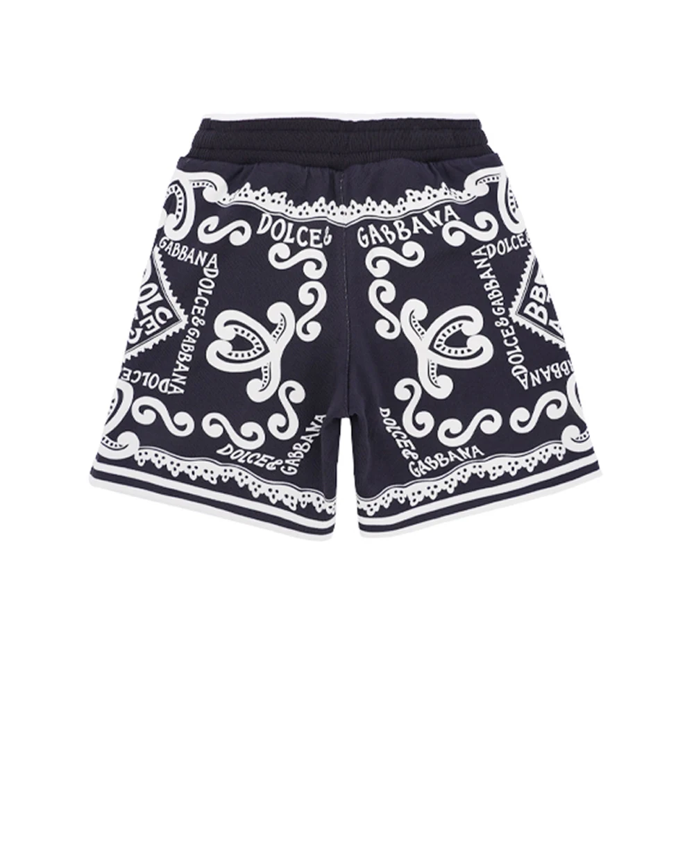 Детские шорты Dolce&Gabbana Kids L4JQS4-G7LP1-S, черный цвет • Купить в интернет-магазине Kameron