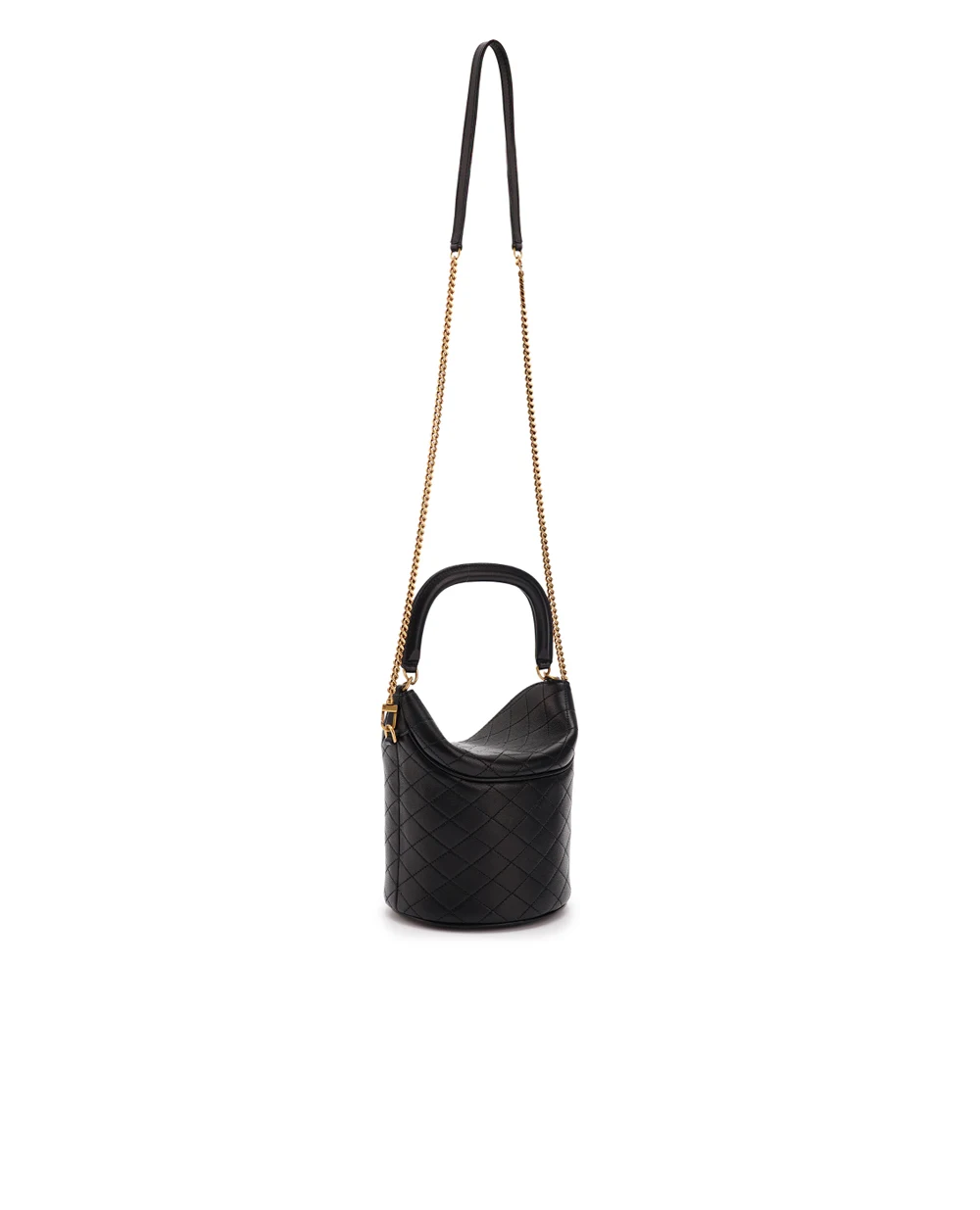 Кожаная сумка Gaby Bucket Saint Laurent 763961-1EL07, черный цвет • Купить в интернет-магазине Kameron