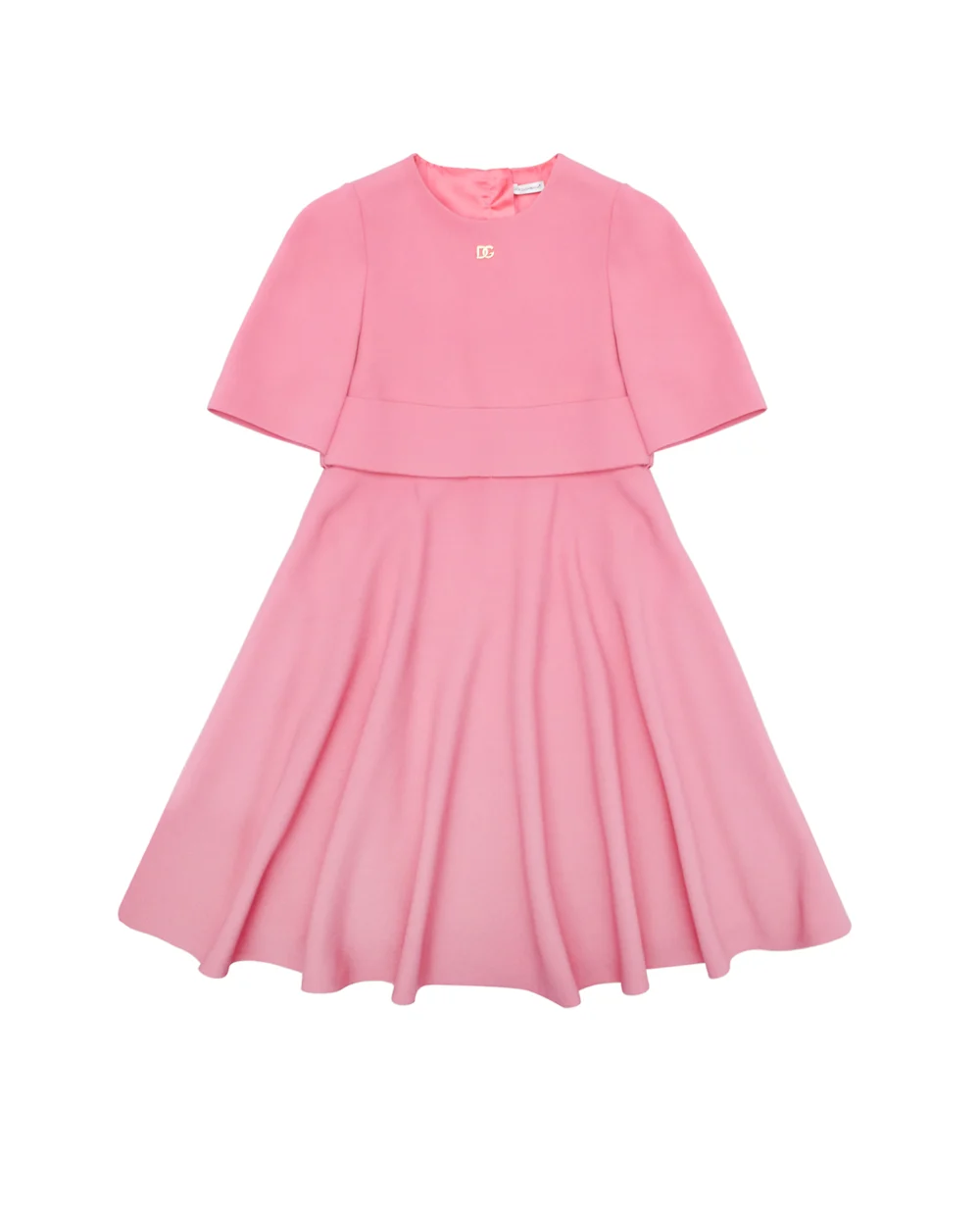 Детское платье Dolce&Gabbana Kids L52DS3-FURDV-S, розовый цвет • Купить в интернет-магазине Kameron