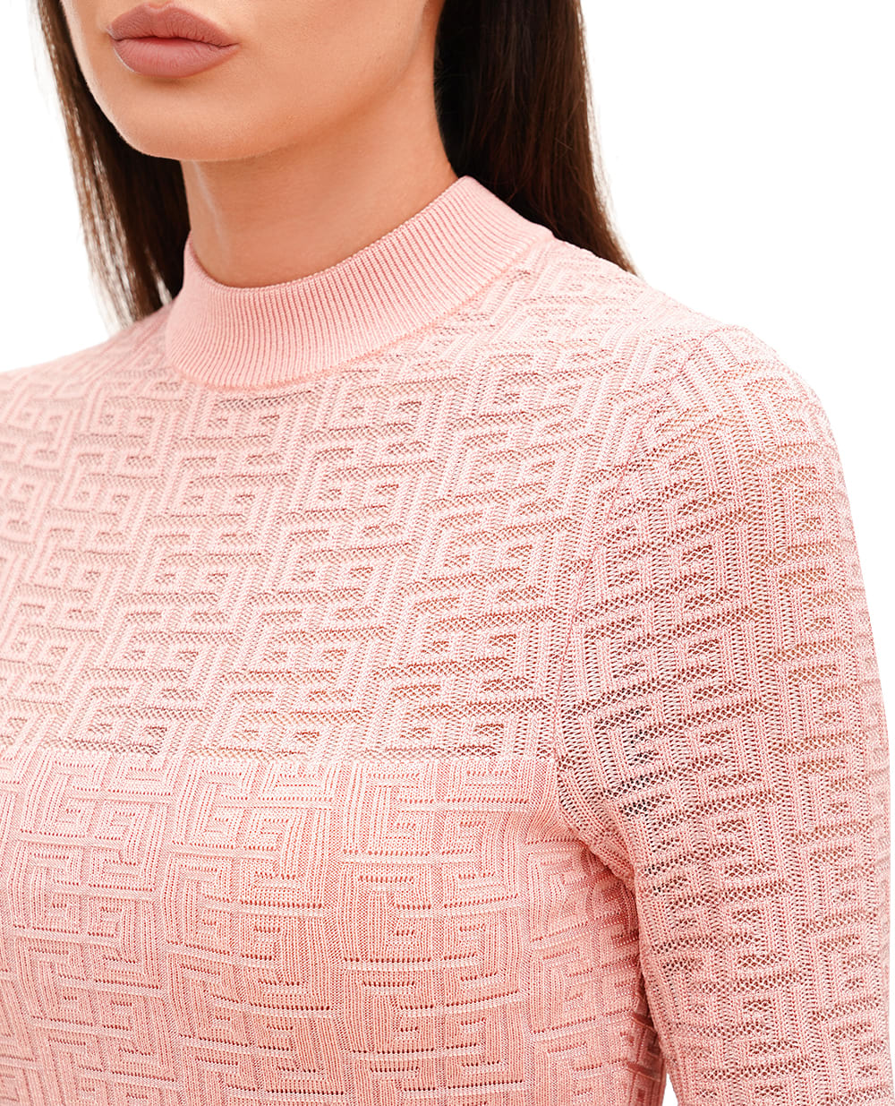Платье Balmain DF1R8029KG96, розовый цвет • Купить в интернет-магазине Kameron
