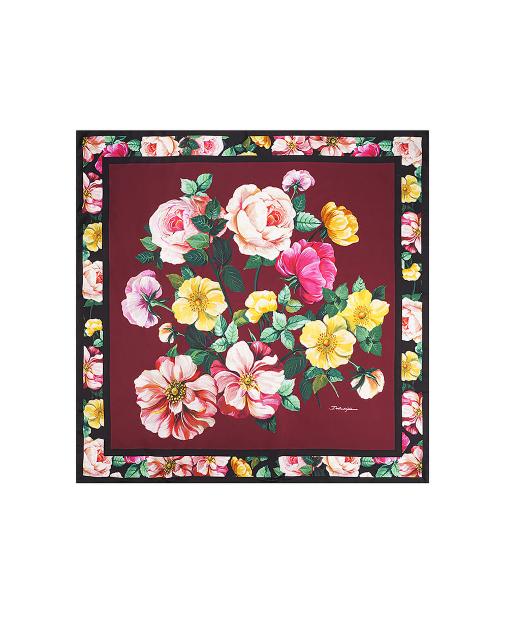 Платок Dolce&Gabbana FN090R-GDB7H, разноцветный цвет • Купить в интернет-магазине Kameron