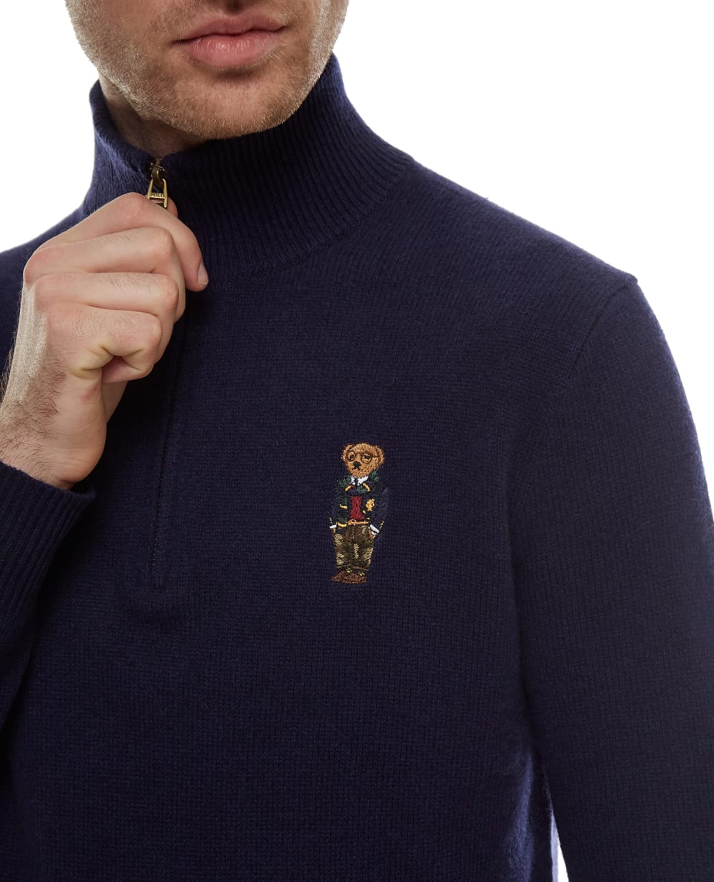 Шерстяной джемпер Polo Ralph Lauren 710810823002, синий цвет • Купить в интернет-магазине Kameron