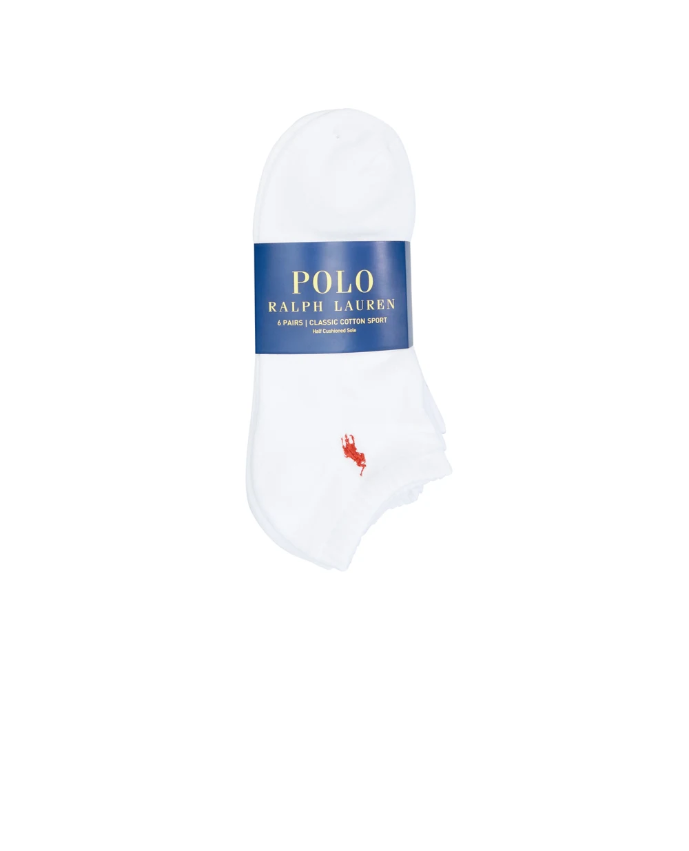 Носки (6 пар) Polo Ralph Lauren 449799739002, белый цвет • Купить в интернет-магазине Kameron