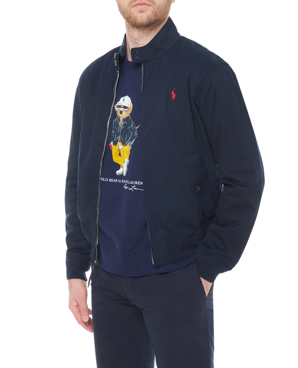 Куртка Polo Ralph Lauren 710911790003, темно-синий цвет • Купить в интернет-магазине Kameron