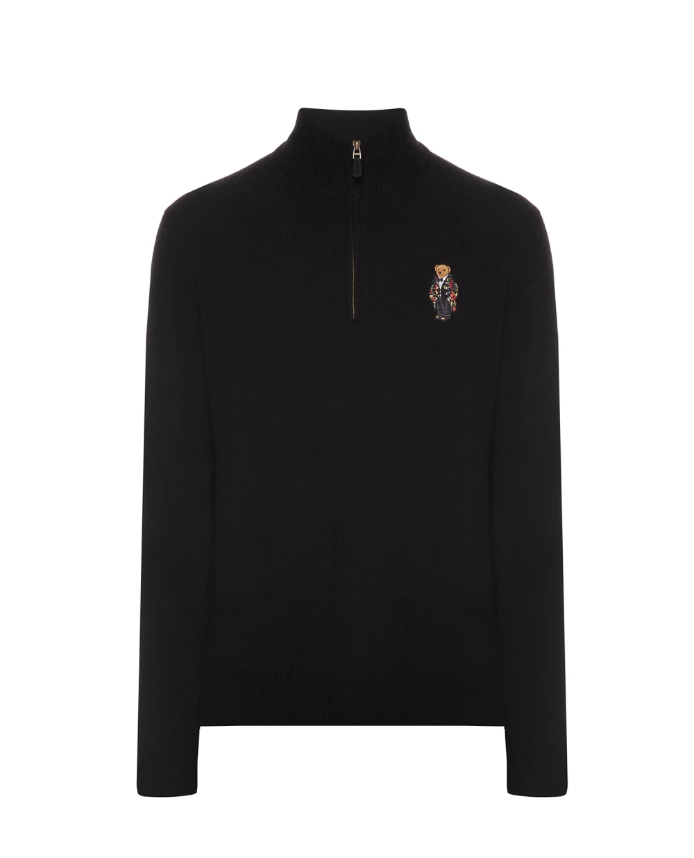 Шерстяной джемпер Polo Ralph Lauren 710810823001, черный цвет • Купить в интернет-магазине Kameron