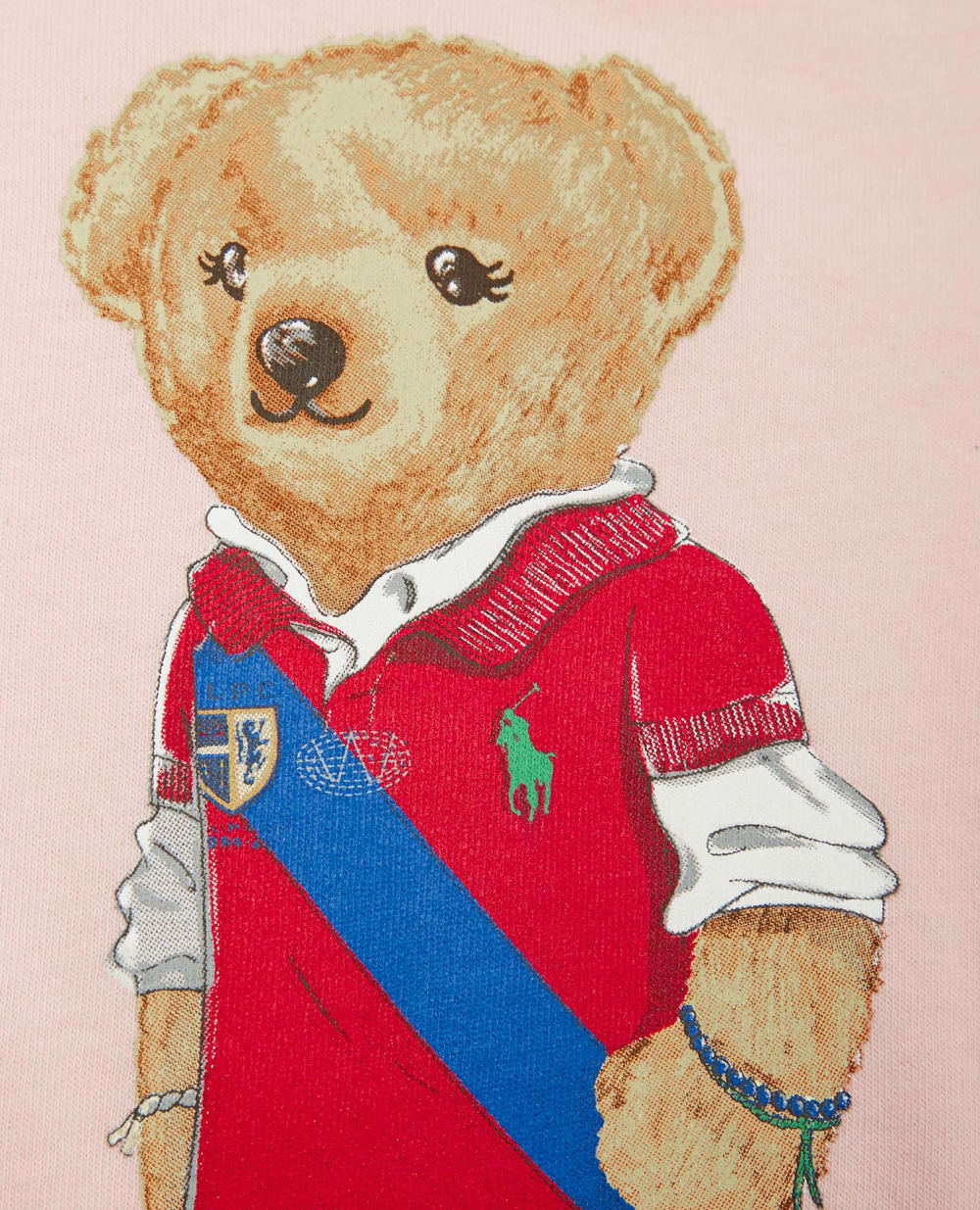 Детская футболка Polo Bear Polo Ralph Lauren Kids 312838265002, розовый цвет • Купить в интернет-магазине Kameron