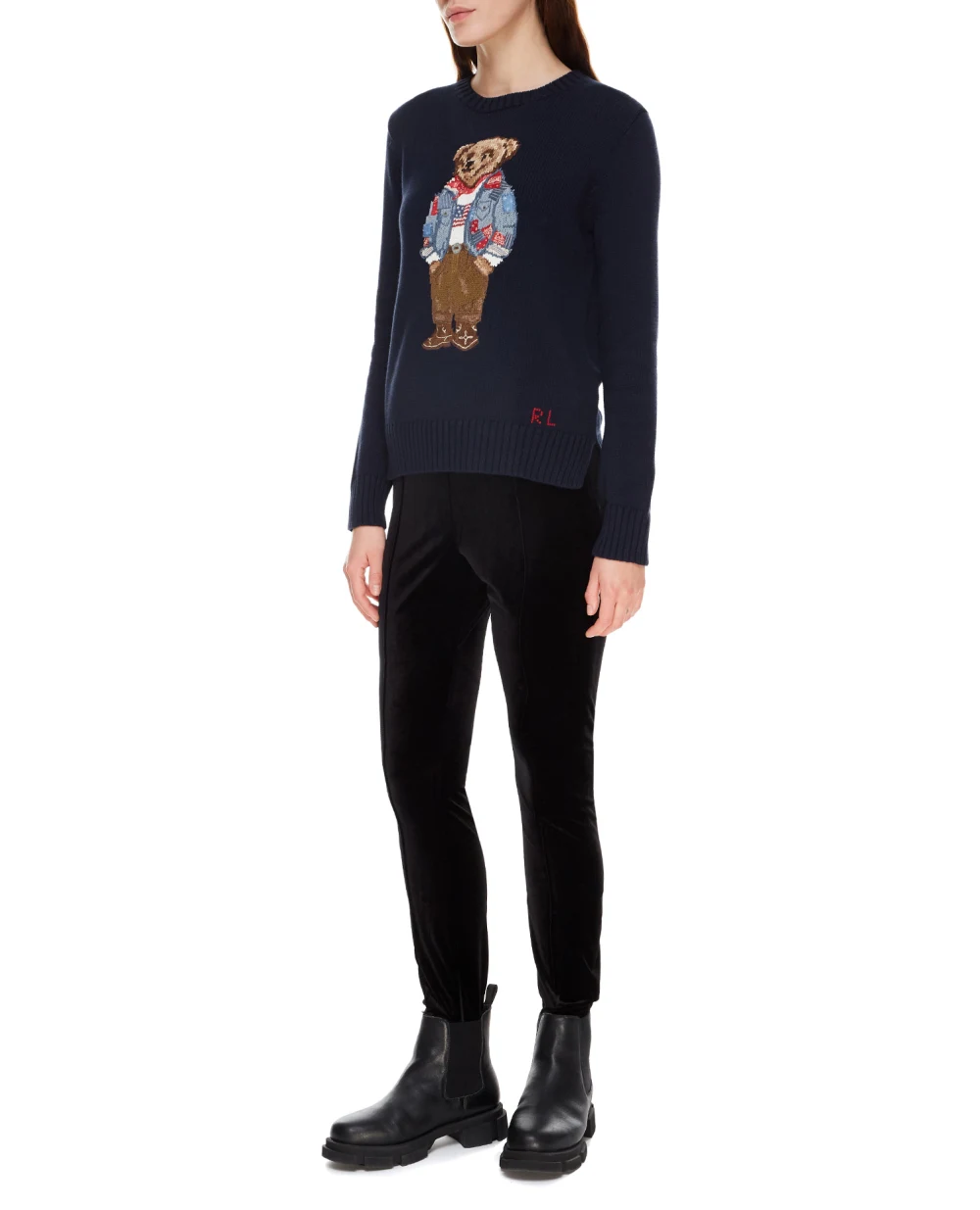 Джемпер Polo Ralph Lauren 211843147001, синий цвет • Купить в интернет-магазине Kameron