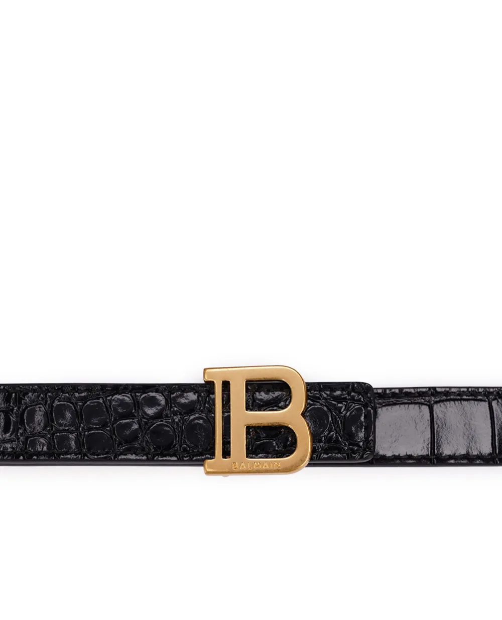 Ремень Balmain BN1WJ000LVCW, черный цвет • Купить в интернет-магазине Kameron