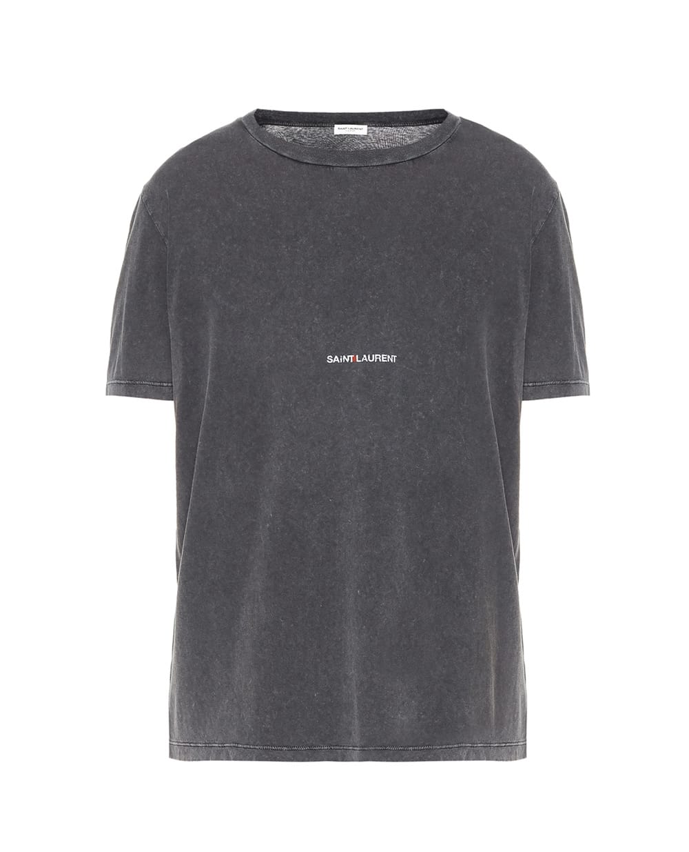 Футболка Saint Laurent 498281-YB2LO-, серый цвет • Купить в интернет-магазине Kameron
