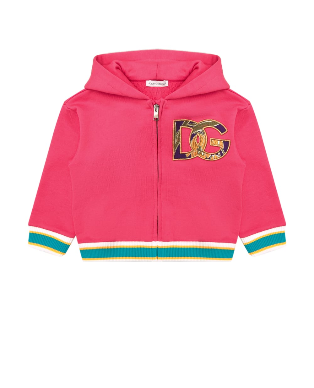Худи Dolce&Gabbana Kids L2JW6L-G7CGJ, розовый цвет • Купить в интернет-магазине Kameron
