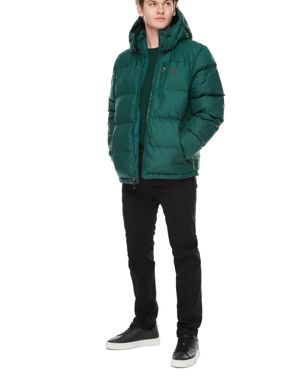 Пуховик Polo Ralph Lauren 710810936010, зеленый цвет • Купить в интернет-магазине Kameron