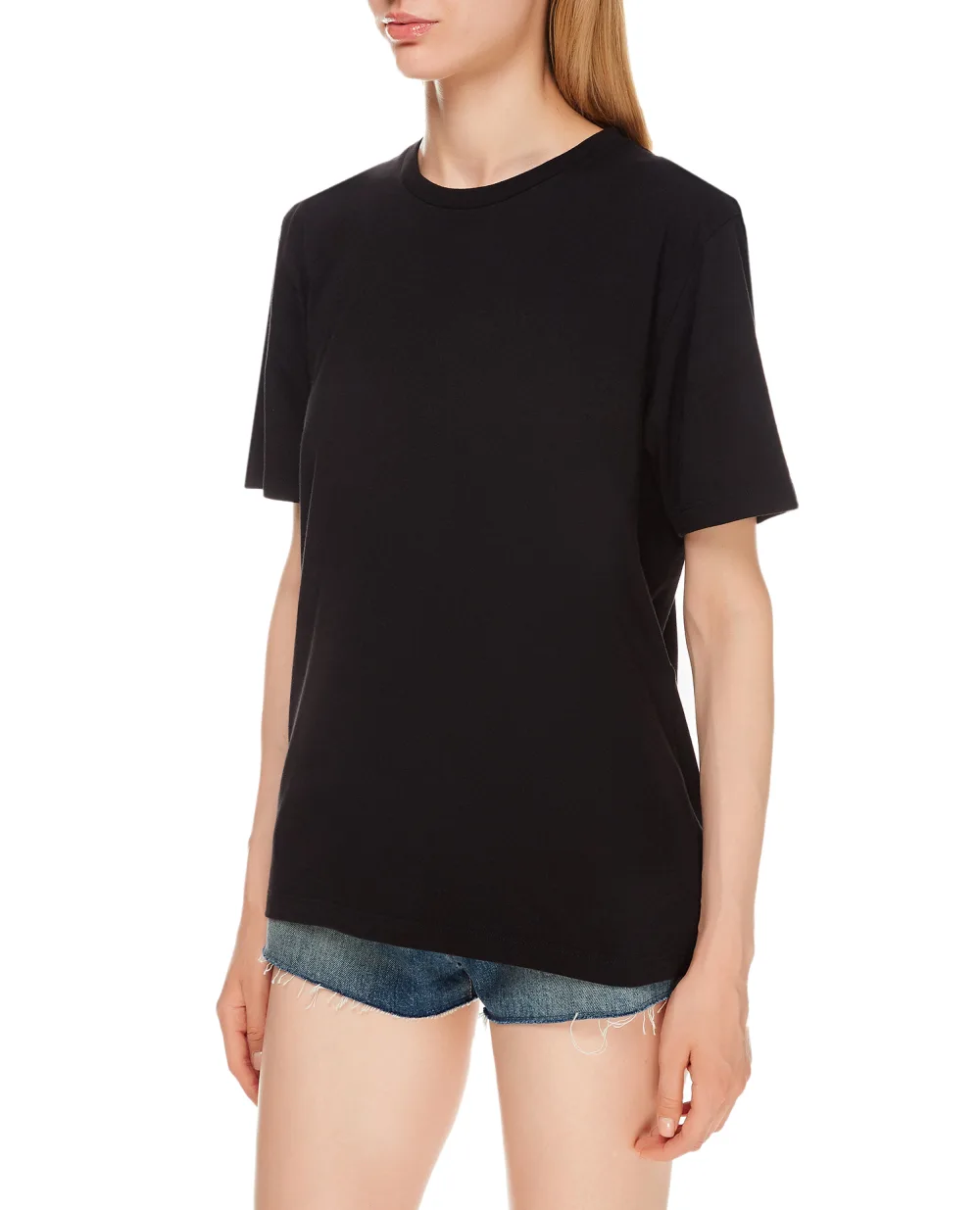 Футболка Saint Laurent 660484-Y36ES, черный цвет • Купить в интернет-магазине Kameron