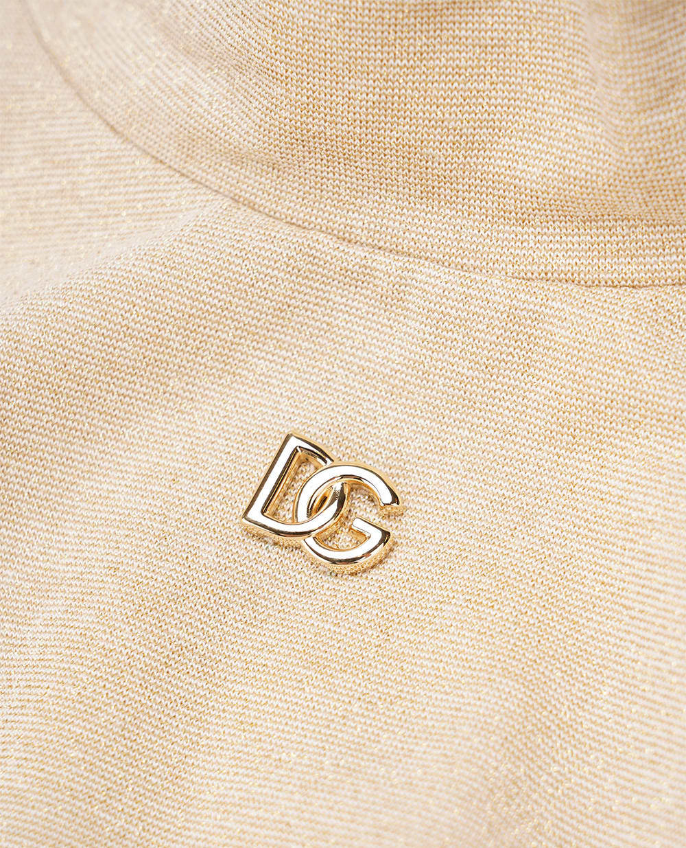 Дитячий гольф Dolce&Gabbana Kids L5JTML-FUGM9-B, золотий колір • Купити в інтернет-магазині Kameron