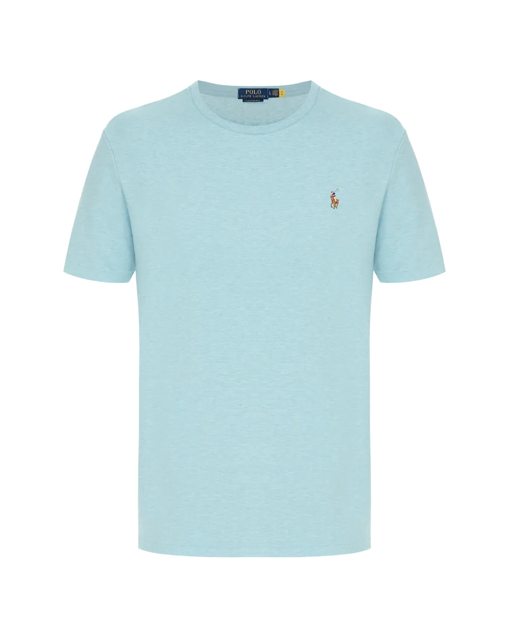 Футболка Polo Ralph Lauren 710740727036, голубой цвет • Купить в интернет-магазине Kameron