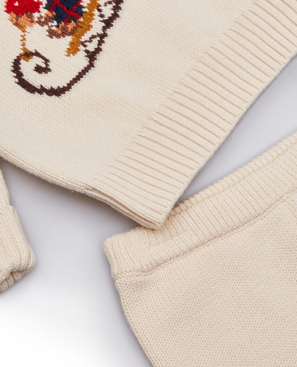 Детский костюм (свитер, брюки) Polo Ralph Lauren Kids 310881432001, бежевый цвет • Купить в интернет-магазине Kameron