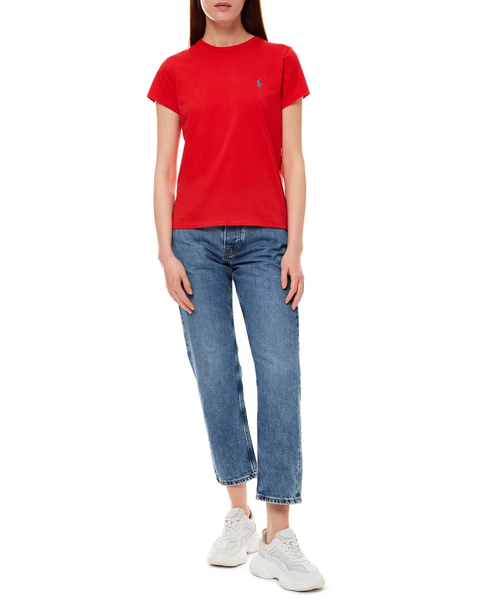 Футболка Polo Ralph Lauren 211847073012, красный цвет • Купить в интернет-магазине Kameron