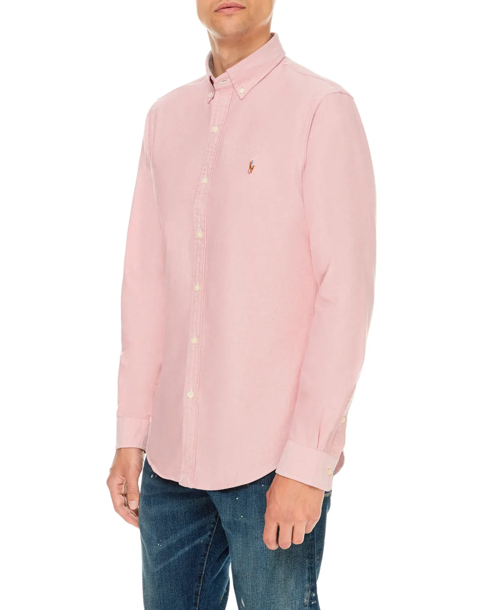 Рубашка Polo Ralph Lauren 710792161007, розовый цвет • Купить в интернет-магазине Kameron