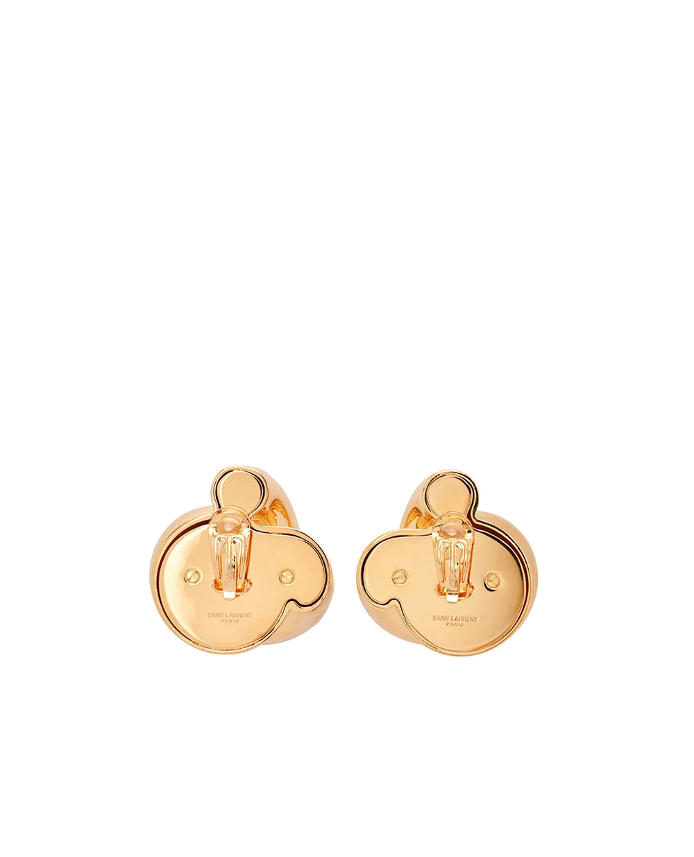 Серьги Saint Laurent 789123-Y1500, золотой цвет • Купить в интернет-магазине Kameron