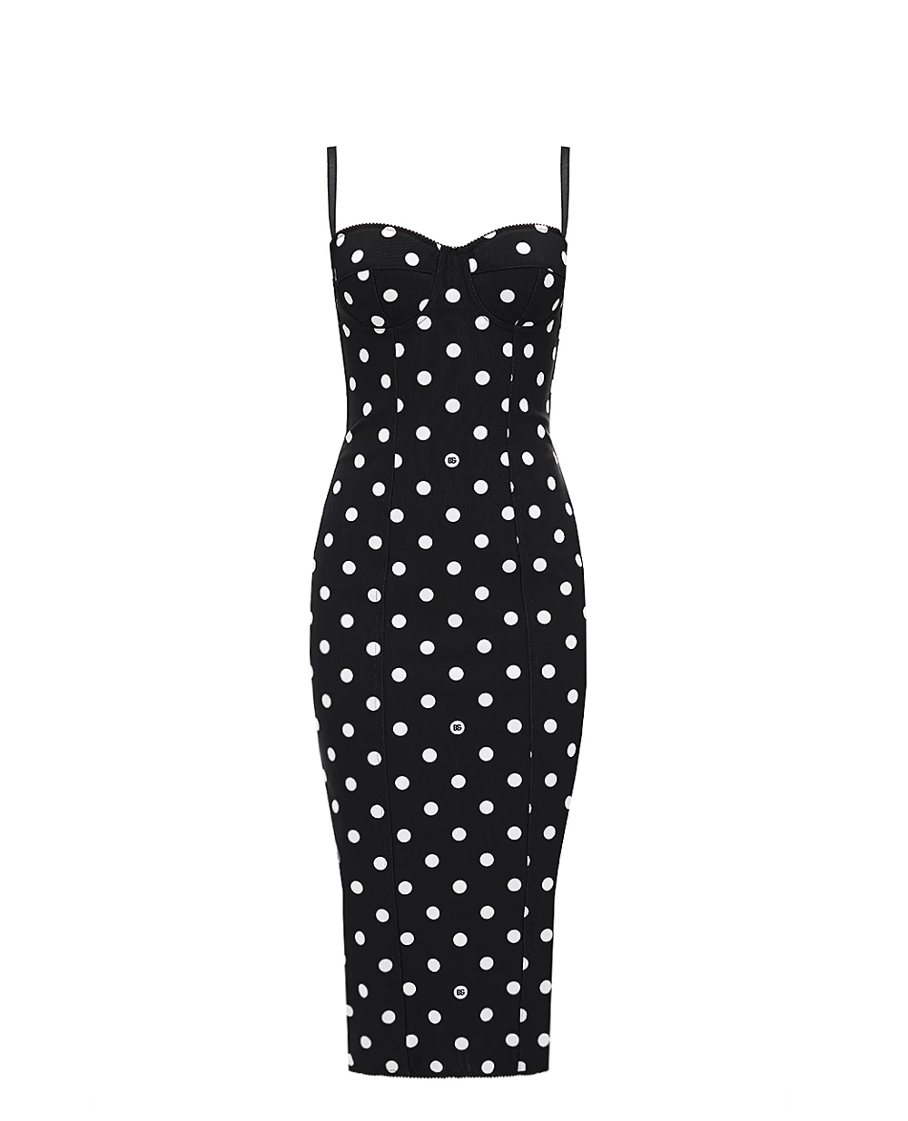 Платье Dolce&Gabbana F6JJYT-FSUBH, черный цвет • Купить в интернет-магазине Kameron