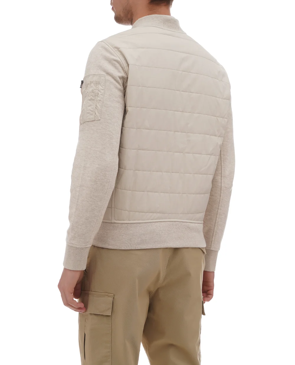 Бомбер Polo Ralph Lauren 710900848004, бежевый цвет • Купить в интернет-магазине Kameron