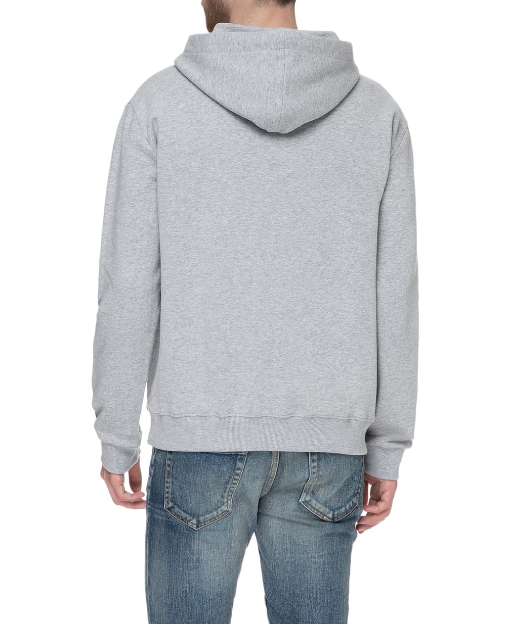 Худи Saint Laurent 464581-YB2OD-, серый цвет • Купить в интернет-магазине Kameron