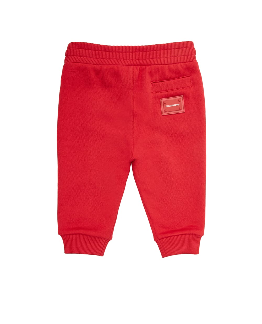 Детские спортивные брюки Dolce&Gabbana Kids L1JPT0-G7OLJ-, красный цвет • Купить в интернет-магазине Kameron